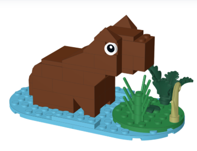 Capibara LEGO Set
